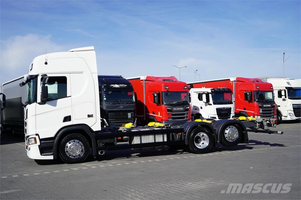 Scania R 450 / ACC / E 6 / RETARDER / BDF / 7,15 M , 7,45 الشاسيه والتعليق