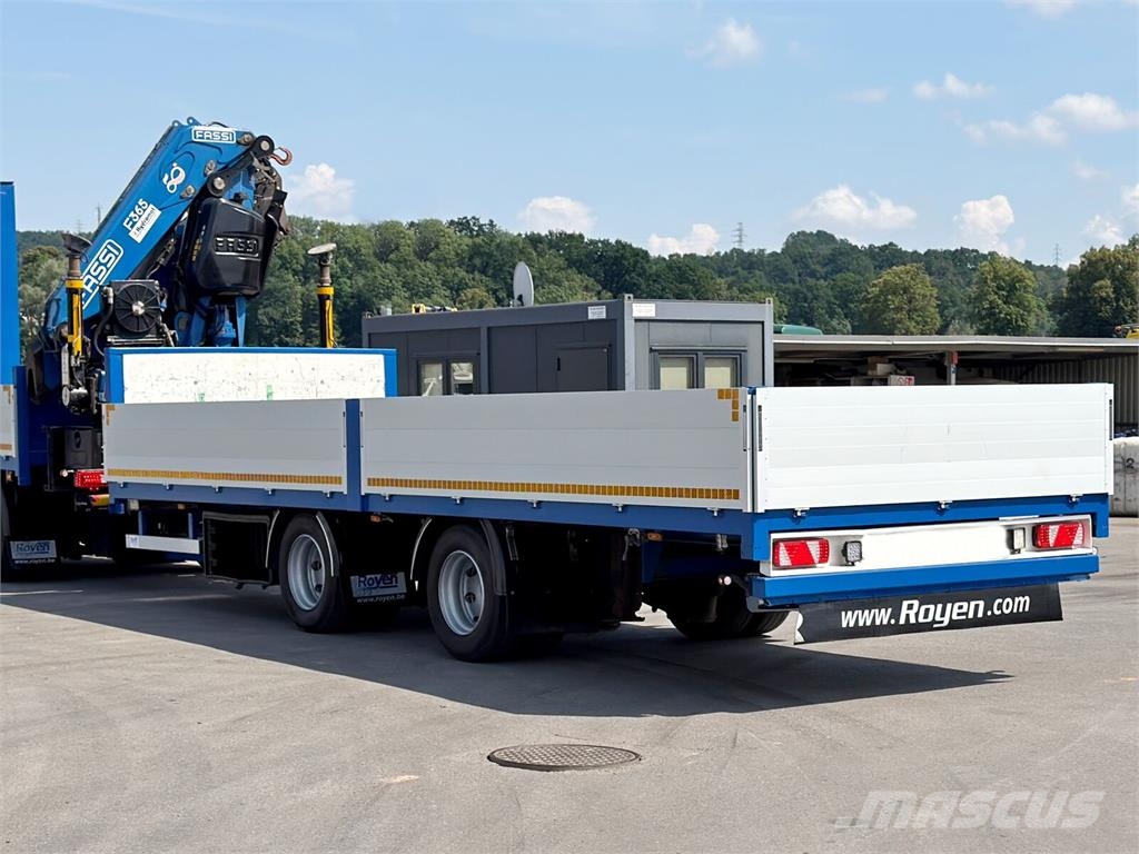 Scania R 450 * FASSI F365 RA + FUNK + Anhänger*TOP Camiones plataforma
