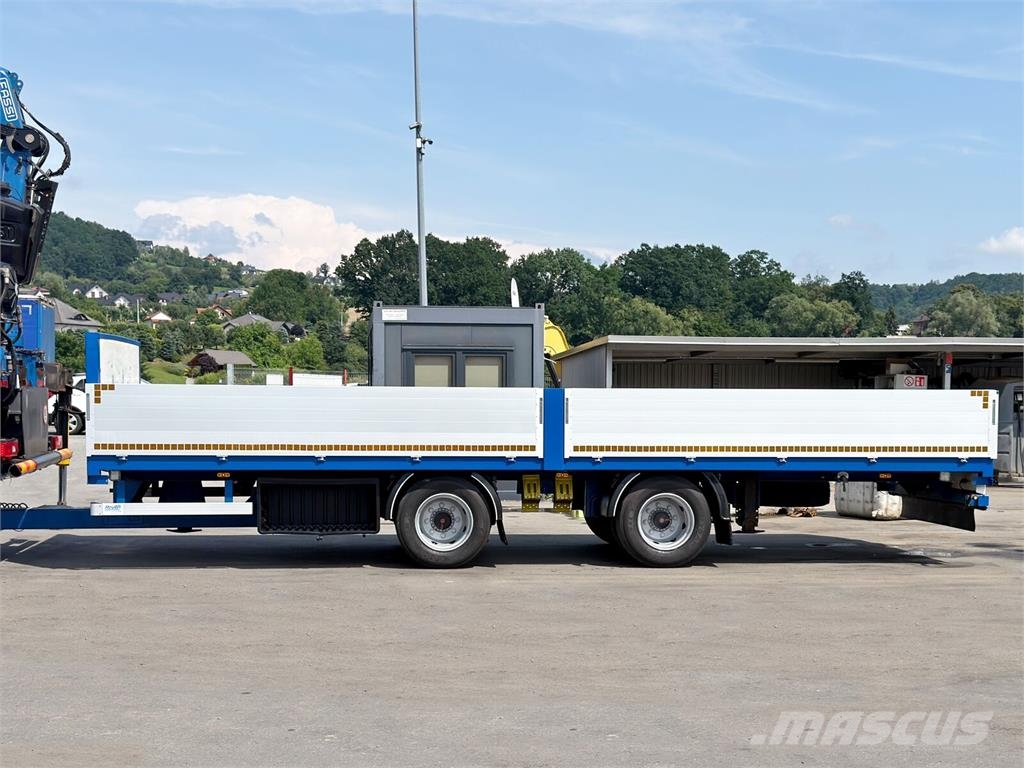 Scania R 450 * FASSI F365 RA + FUNK + Anhänger*TOP Camiones plataforma
