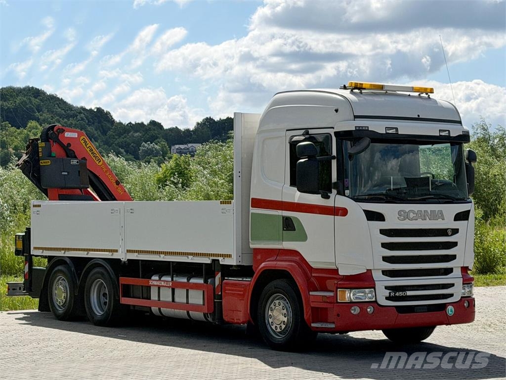Scania R 450 * PK 34002-SH B + FUNK * TOPZUSTAND Camiones plataforma