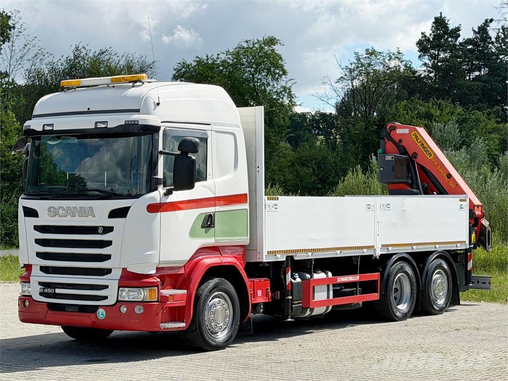Scania R 450 * PK 34002-SH B + FUNK * TOPZUSTAND Camiones plataforma