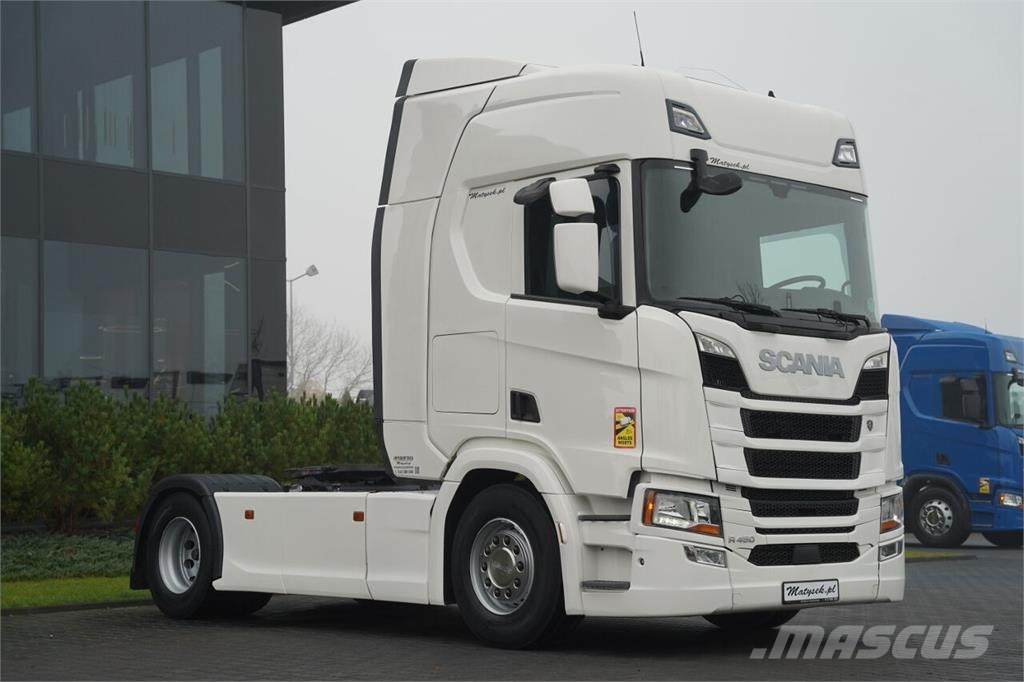 Scania R 450 / RETARDER / ZBIORNIKI: 1 200 L / EURO 6 Truck Tractor Units