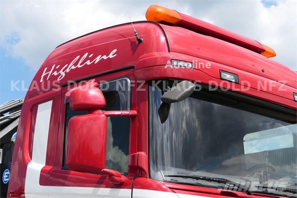 Scania R 490 Flatbed Truck / Effer Crane / Radio Remote C Camiones plataforma