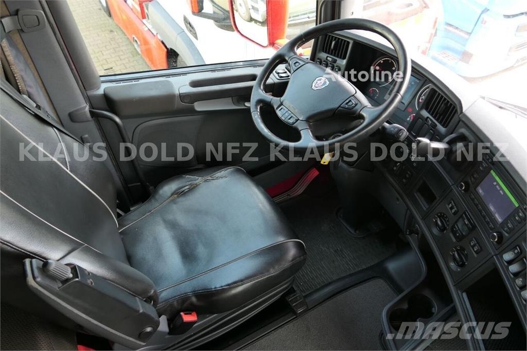 Scania R 490 Flatbed Truck / Effer Crane / Radio Remote C Camiones plataforma