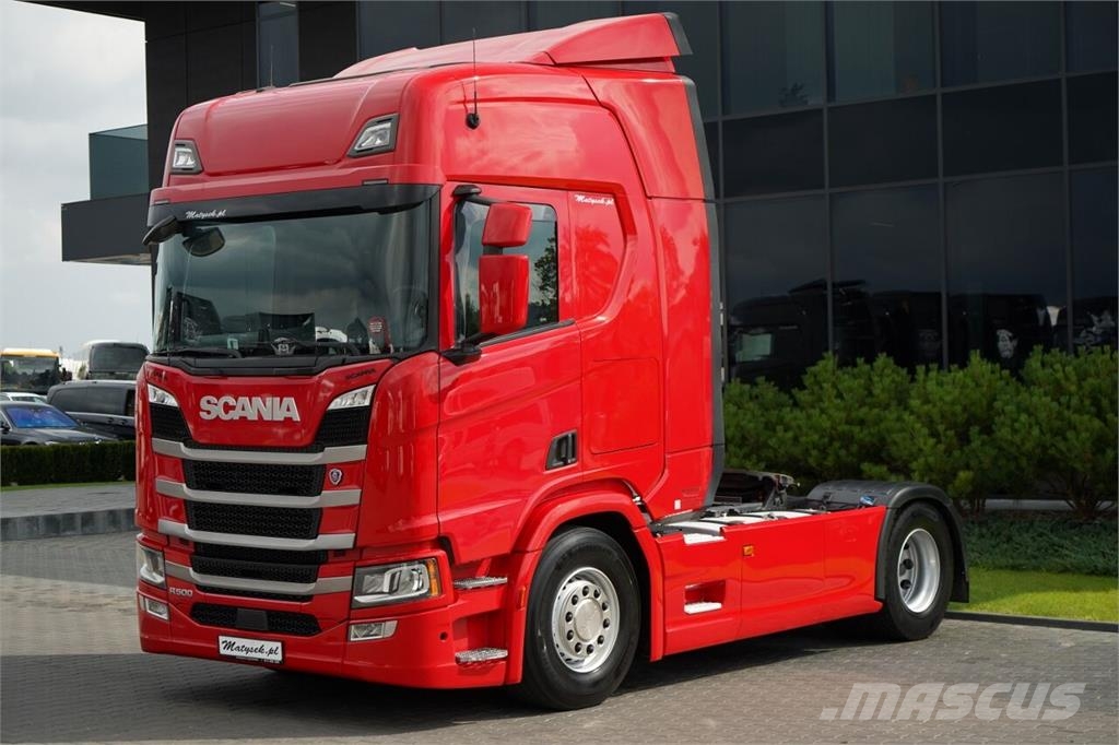 Scania R 500 / HYDRAULIKA / RETARDER / 2 ZBIORNKI PALIWA  Tractor Units
