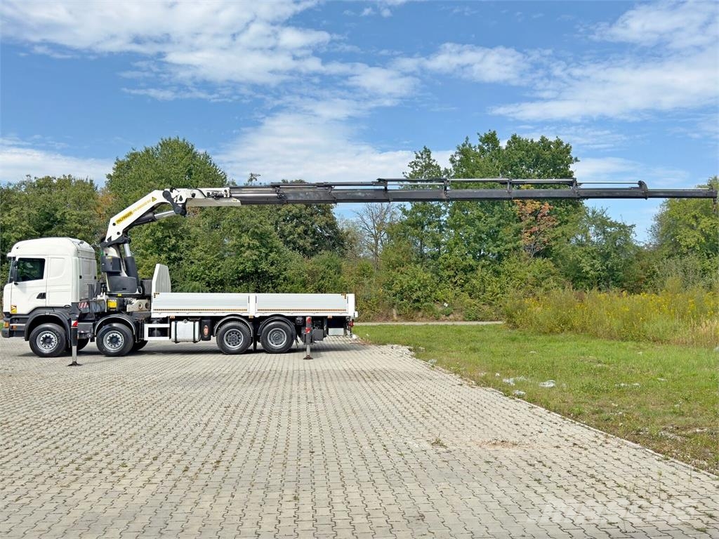 Scania R 500 * PK 88002 - EH G + FUNK * 8x4 *TOPZUSTAND Kamioni sa otvorenim sandukom