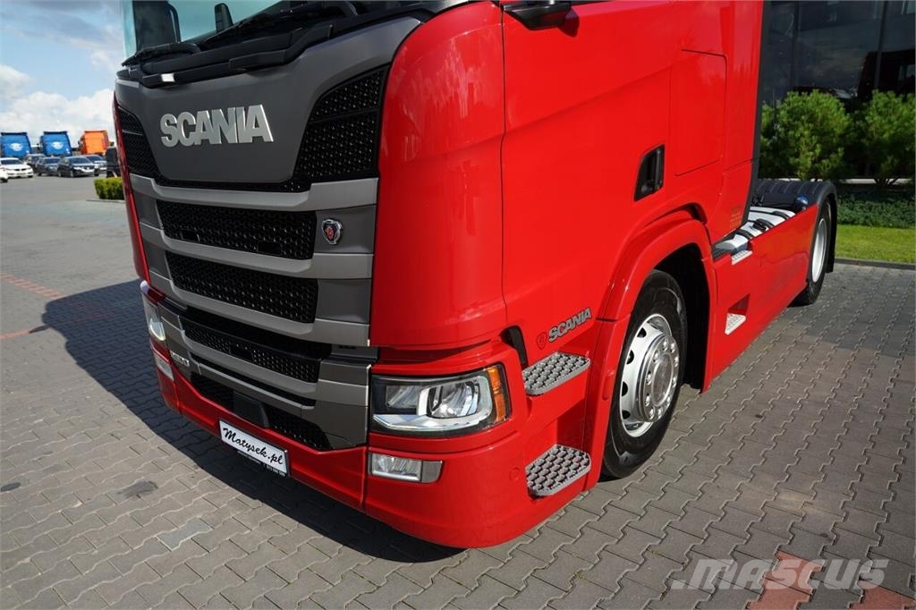 Scania R 500 / RETARDER / I-PARK COOL / ZBIORNKI 1 400 L Tegljači