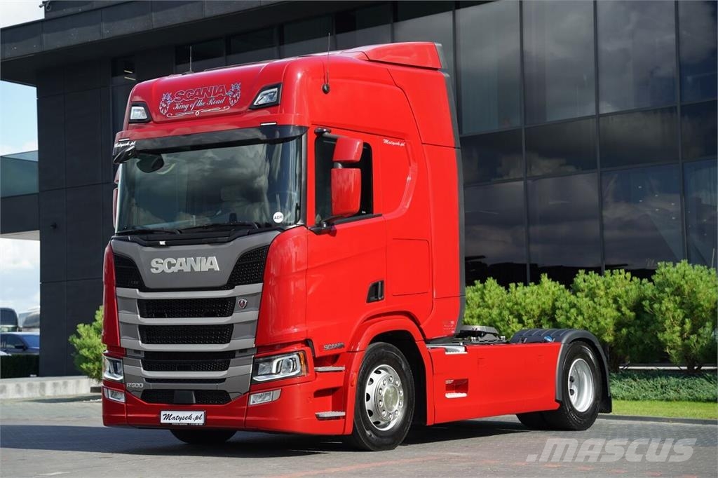 Scania R 500 / RETARDER / I-PARK COOL / ZBIORNKI 1 400 L Tegljači