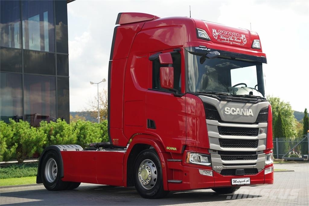 Scania R 500 / RETARDER / I-PARK COOL / ZBIORNKI 1 400 L Tegljači