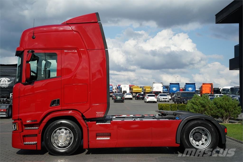 Scania R 500 / RETARDER / I-PARK COOL / ZBIORNKI 1 400 L Tegljači