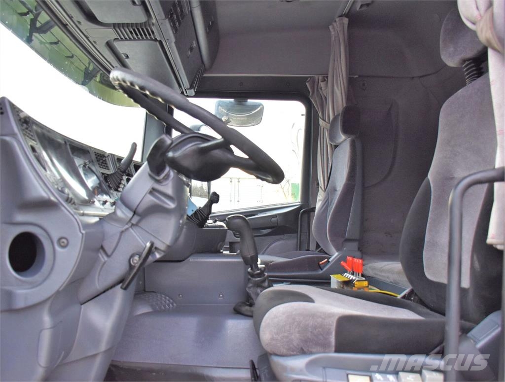 Scania R124 470 Abrollkipper * 6x2 * Motor Problem Rol kiper kamioni sa kukom za podizanje tereta