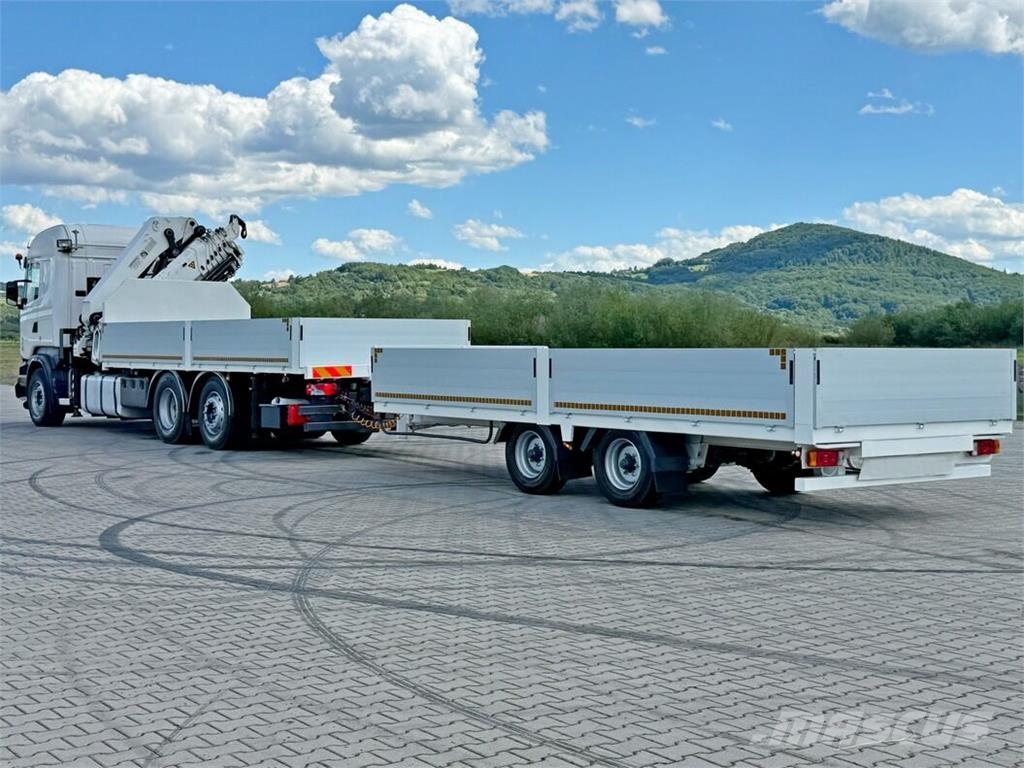 Scania R440 * HIAB 422 E-6 HIPRO + FUNK + Anhänger!*TOP Camiones plataforma