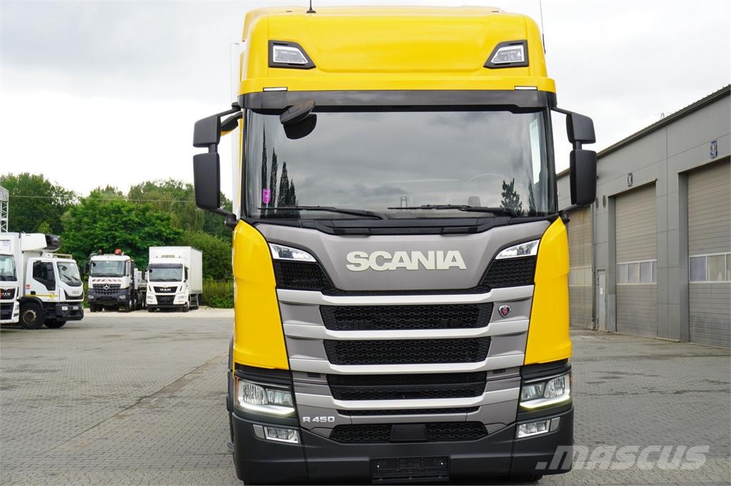 Scania R450 6x2 / Chłodnia hakowa 5-rzędowa / Thermoking  شاحنات بدرجة حرارة قابلة للضبط