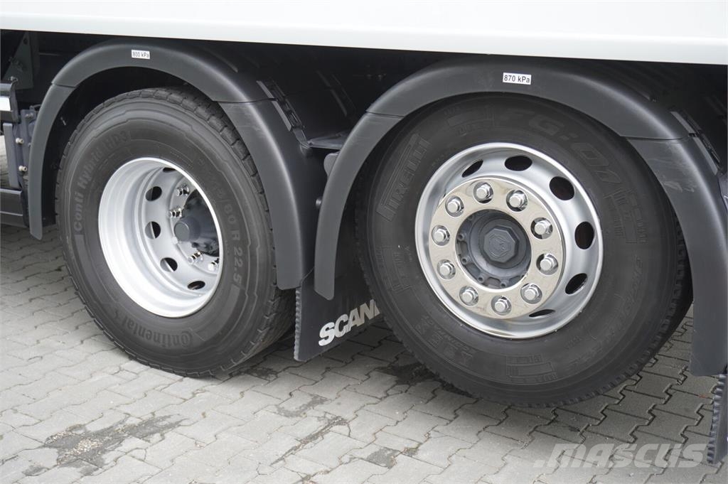 Scania R450 6x2 / Chłodnia hakowa 5-rzędowa / Thermoking  شاحنات بدرجة حرارة قابلة للضبط