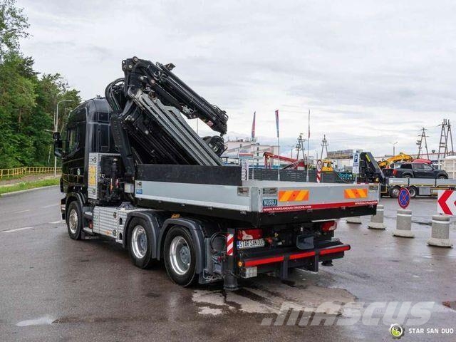 Scania R480 6x4 FASSI F660RA.2.26 HE-Dynamic Crane Camion plateau