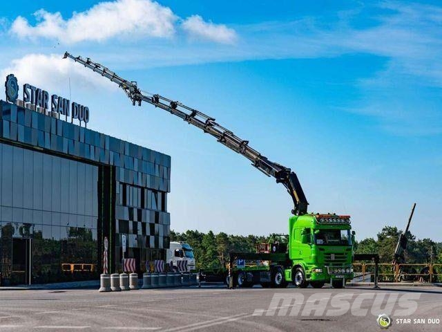Scania R480 8x2 PALFINGER PK 78002 Crane Fly Jib 2016 Timber trucks