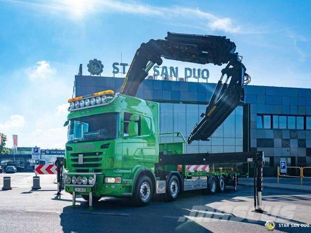 Scania R480 8x2 PALFINGER PK 78002 Crane Fly Jib 2016 Timber trucks