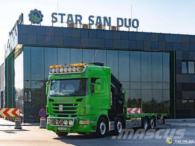 Scania R480 8x2 PALFINGER PK 78002 Crane Fly Jib 2016 Timber trucks