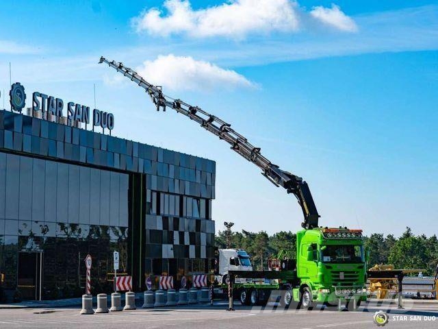 Scania R480 8x2 PALFINGER PK 78002 Crane Fly Jib 2016 Timber trucks
