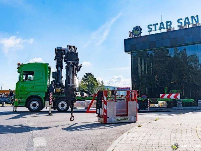 Scania R480 8x2 PALFINGER PK 78002 Crane Fly Jib 2016 Timber trucks