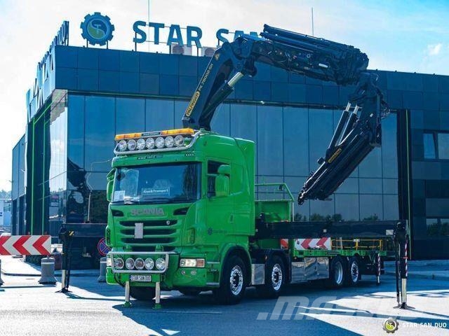 Scania R480 8x2 PALFINGER PK 78002 Crane Fly Jib 2016 Timber trucks