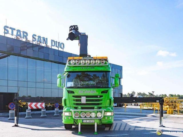 Scania R480 8x2 PALFINGER PK 78002 Crane Fly Jib 2016 Timber trucks