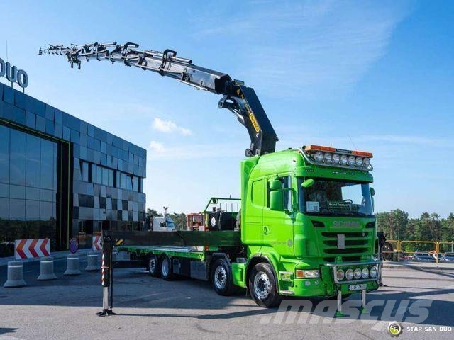 Scania R480 8x2 PALFINGER PK 78002 Crane Fly Jib 2016 Timber trucks