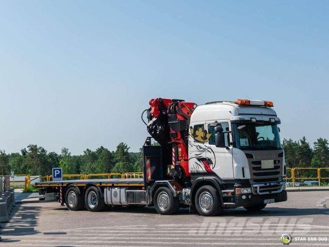 Scania R480 8x2 Palfinger PK 74002 Crane Fly Jib Camiones portacoches