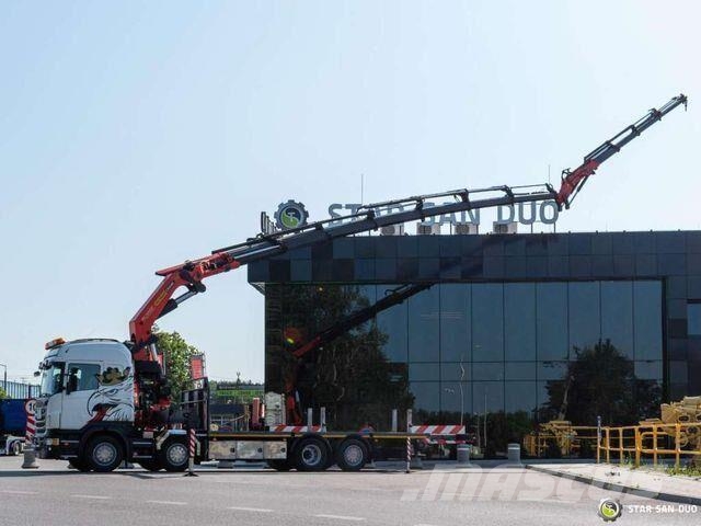 Scania R480 8x2 Palfinger PK 74002 Crane Fly Jib Camiones portacoches