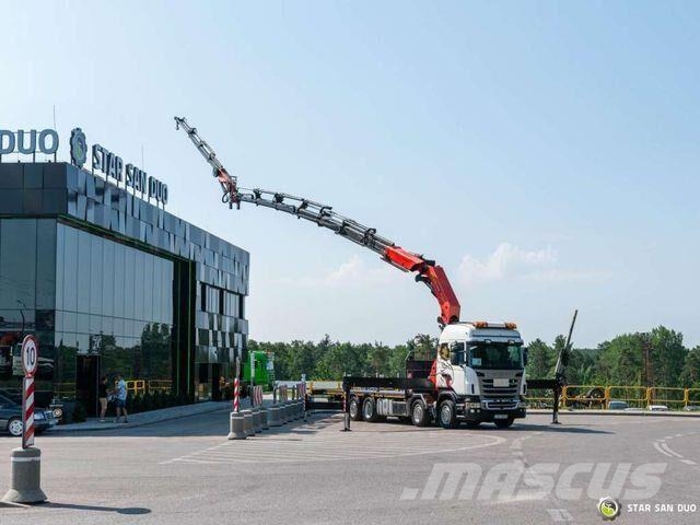 Scania R480 8x2 Palfinger PK 74002 Crane Fly Jib Camiones portacoches