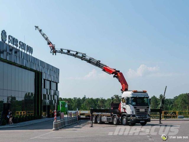 Scania R480 8x2 Palfinger PK 74002 Crane Fly Jib Camiones portacoches