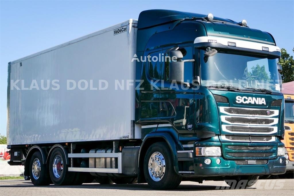 Scania R490 Box Truck / Retarder / Lift & Steering Axle / Camion Fourgon
