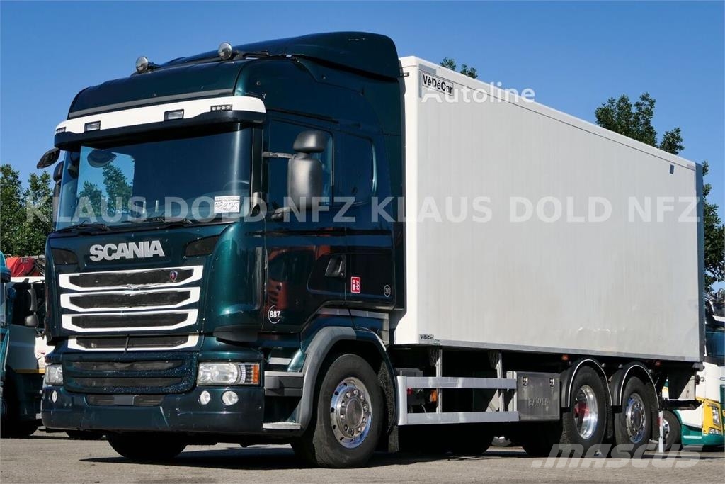 Scania R490 Box Truck / Retarder / Lift & Steering Axle / Camion Fourgon