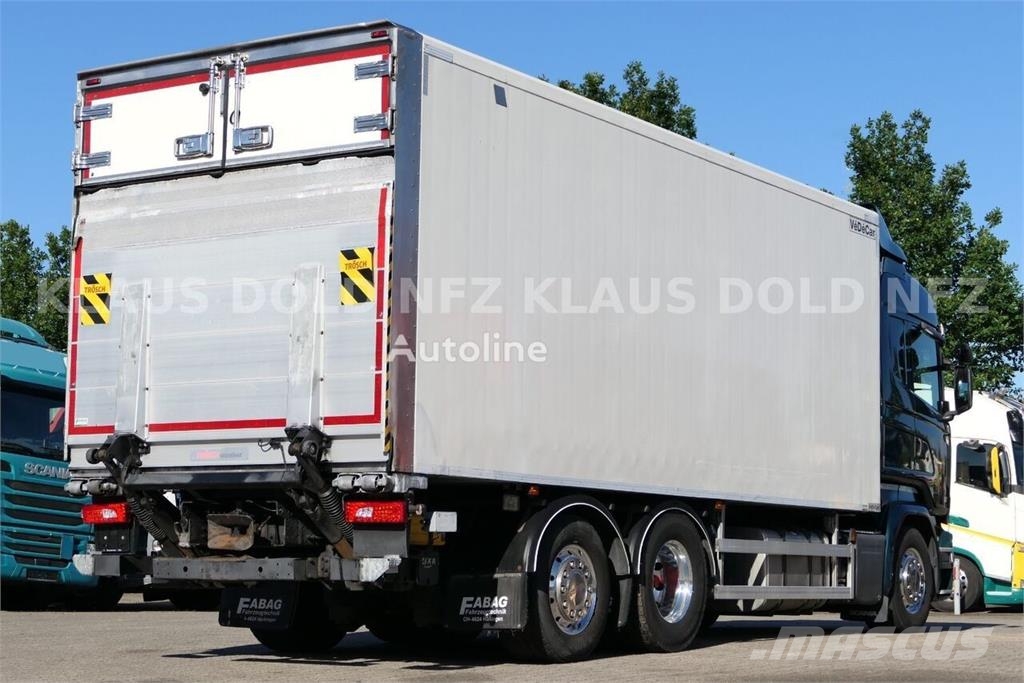 Scania R490 Box Truck / Retarder / Lift & Steering Axle / Camion Fourgon