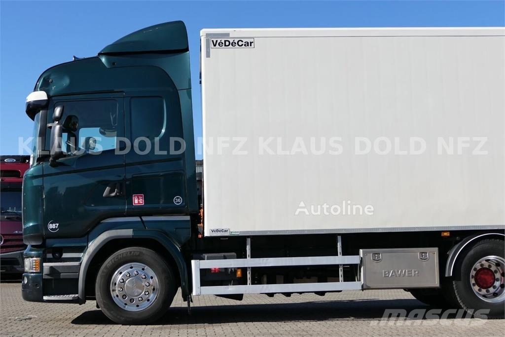 Scania R490 Box Truck / Retarder / Lift & Steering Axle / Camion Fourgon