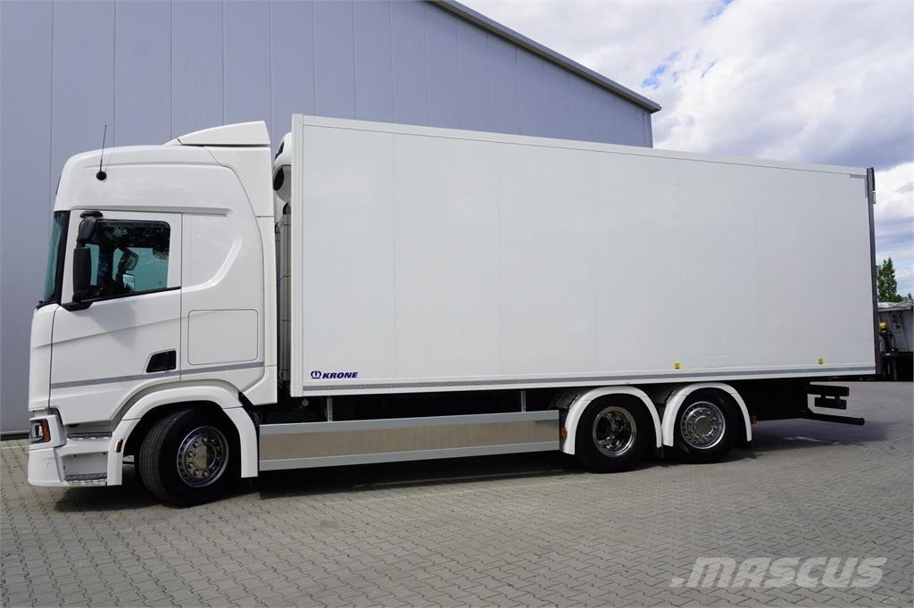 Scania R500 6×2 / KRONE 19 EPAL refrigerator / Thermoking Грузовики-Рефрижераторы