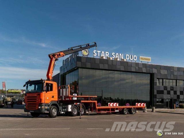 Scania R500 6x4 Palfinger PK 29002 Crane Louault Tractor Units