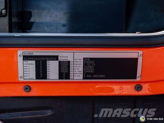 Scania R500 6x4 Palfinger PK 29002 Crane Louault Motrici e Trattori Stradali