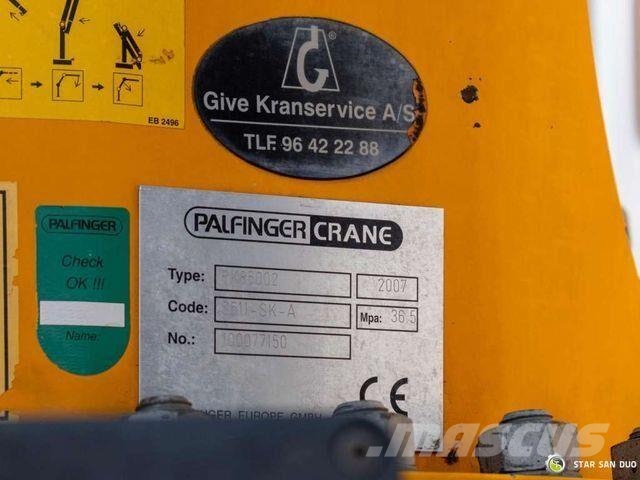 Scania R500 8x2 PALFINGER PK 85002 Fly Jib Winch Crane مركبات النقل