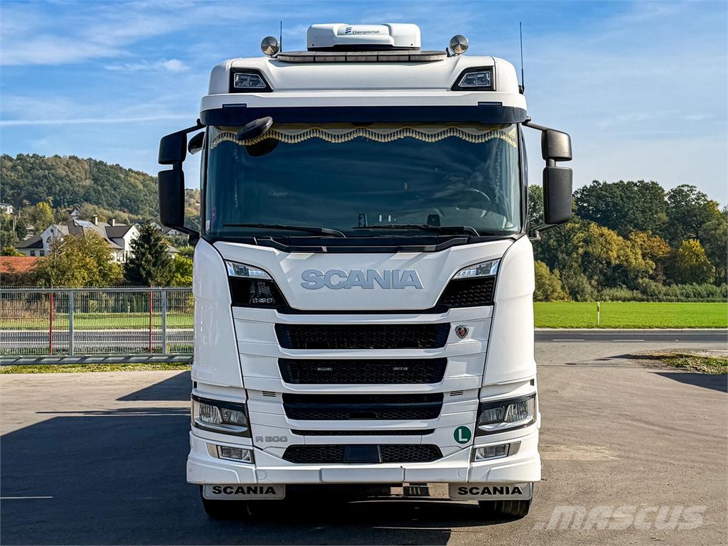 Scania R500 FASSI F235 A.2.26 + FUNK + Anhänger! Kamioni sa otvorenim sandukom