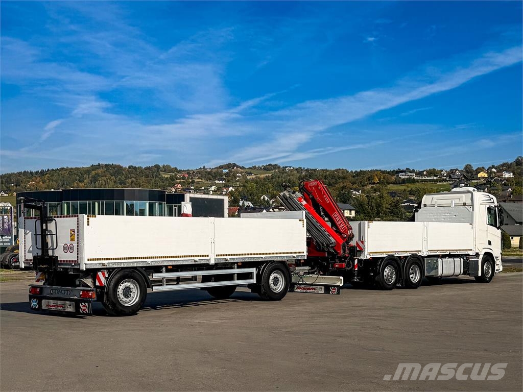 Scania R500 FASSI F235 A.2.26 + FUNK + Anhänger! Kamioni sa otvorenim sandukom