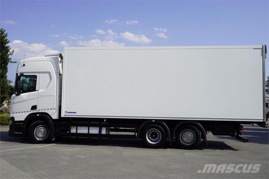 Scania R500 / KRONE 19 EPAL refrigerator / Doppelstock /  Camiones con temperatura controlada