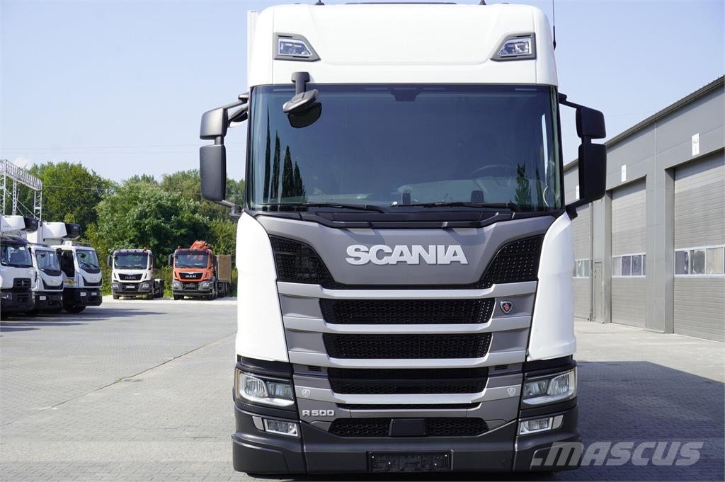 Scania R500 / KRONE 19 EPAL refrigerator / Doppelstock /  Camiones con temperatura controlada