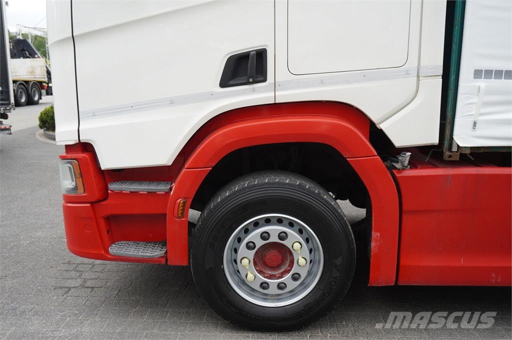 Scania R540 6x2 / Firanka 19 EPAL / Ładowność 16 t / DMC  Camiones de caja de lona