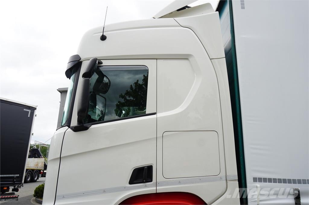 Scania R540 6x2 / Firanka 19 EPAL / Ładowność 16 t / DMC  Camiones de caja de lona