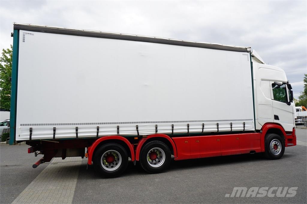 Scania R540 6x2 / Firanka 19 EPAL / Ładowność 16 t / DMC  Camiones de caja de lona