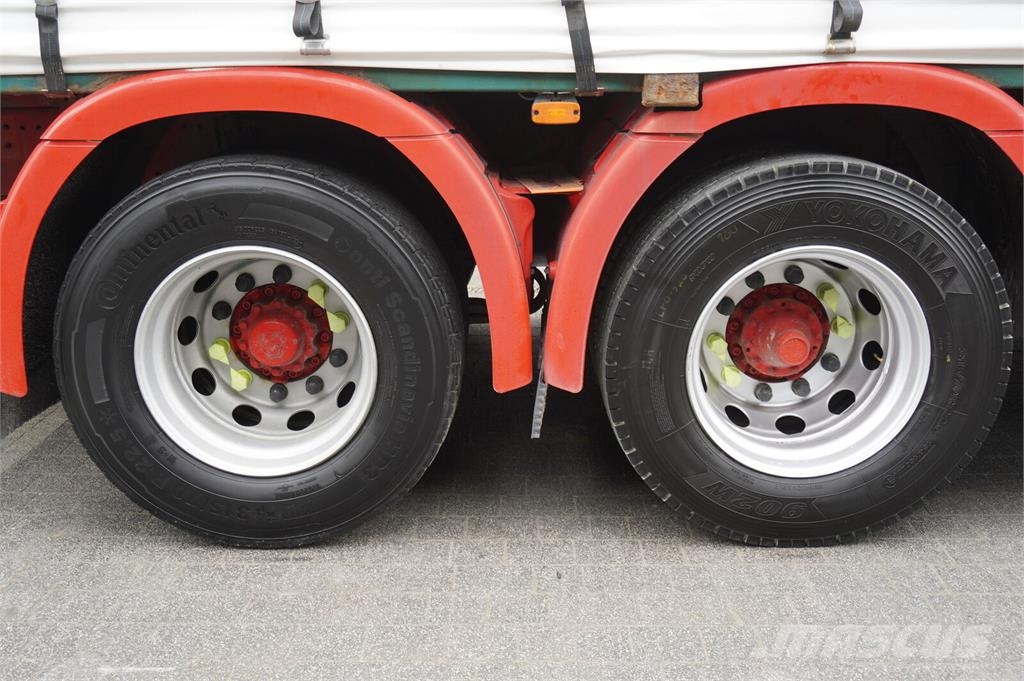 Scania R540 6x2 / Firanka 19 EPAL / Ładowność 16 t / DMC  Camiones de caja de lona