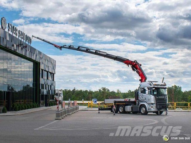 Scania R580 6x2 FASSI F545RA.2.27 XE FLY JIB Winch 5th Motrici e Trattori Stradali