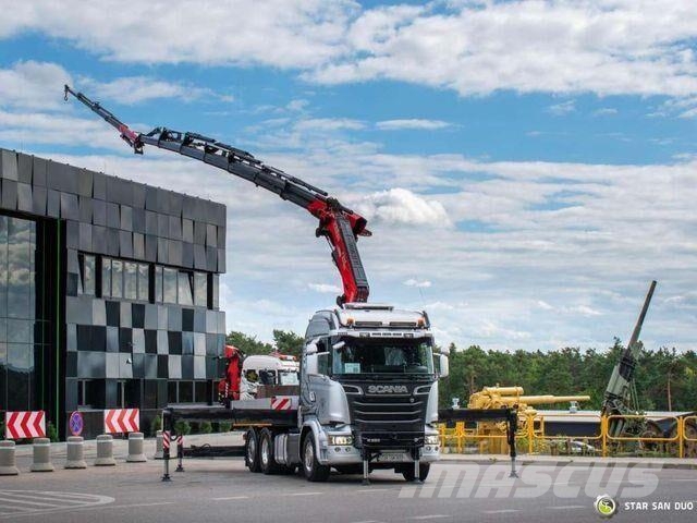Scania R580 6x2 FASSI F545RA.2.27 XE FLY JIB Winch 5th Motrici e Trattori Stradali