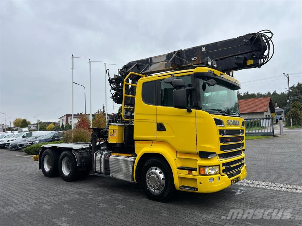 Scania R580 V8 6x4 EURO 6 WOOD TRANSPORT HOLZ Лесовозы / Сортиментовозы